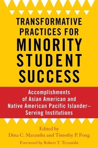Enlarge image Cover: Transformative Practices for Minority Student Success - Stylus Publishing