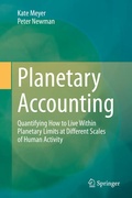 Cover: Planetary Accounting - Springer