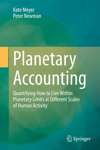 Enlarge image Cover: Planetary Accounting - Springer