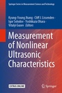Cover: Measurement of Nonlinear Ultrasonic Characteristics - Springer