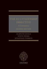 Enlarge image Cover: The EU Citizenship Directive: A Commentary - OUP eBook