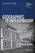 Cover: Geographies of Anticolonialism - Wiley