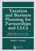 Cover: Taxation and Business Planning for Partnerships and LLCs - Aspen Publishing