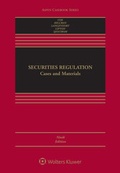 Cover: Securities Regulation - Aspen Publishing