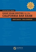 Cover: Essay Exam Writing for the California Bar Exam - Aspen Publishing