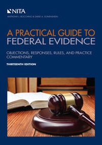 Abbildung von: A Practical Guide to Federal Evidence - Aspen Publishing