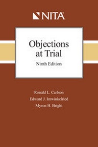 Enlarge image Cover: Objections at Trial - Wolters Kluwer Law & Business