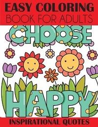 Enlarge image Cover: Easy Coloring Book for Adults - Creative Coloring