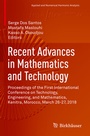 Cover: Recent Advances in Mathematics and Technology - Birkhäuser