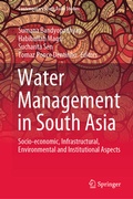 Cover: Water Management in South Asia - Springer