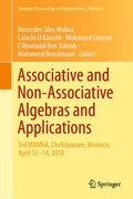 Cover: Associative and Non-Associative Algebras and Applications - Springer