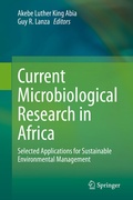 Cover: Current Microbiological Research in Africa - Springer