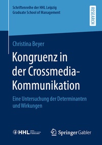 Abbildung von: Kongruenz in der Crossmedia-Kommunikation - Springer Gabler