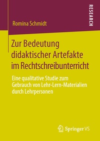 Abbildung von: Zur Bedeutung didaktischer Artefakte im Rechtschreibunterricht - Springer VS
