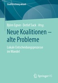 Cover: Neue Koalitionen - alte Probleme - Springer VS