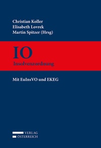 Abbildung von: IO - Insolvenzordnung - Verlag Österreich
