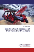 Cover: Bending Crash response of thin-walled CFRP sections - LAP Lambert Academic Publishing