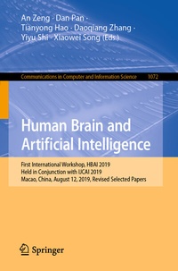Enlarge image Cover: Human Brain and Artificial Intelligence - Springer