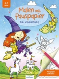 Cover: Malen mit Pauspapier: Im Zauberland - Esslinger