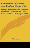 Cover: Connection Of Sacred And Profane History V1 - Kessinger Publishing