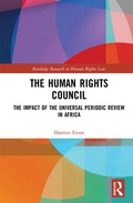 Cover: The Human Rights Council - Routledge