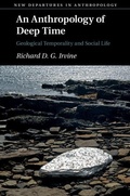Cover: An Anthropology of Deep Time - Cambridge University Press