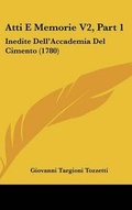Cover: Atti E Memorie V2, Part 1 - Kessinger Publishing