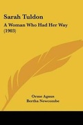Cover: Sarah Tuldon - Kessinger Publishing