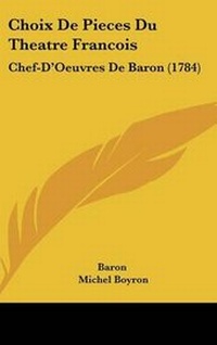Enlarge image Cover: Choix De Pieces Du Theatre Francois - Kessinger Publishing