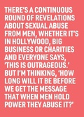 Cover: When Men Hold Power They Abuse It - Martin Firrell Company