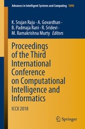 Cover: Proceedings of the Third International Conference on Computational Intelligence and Informatics - Springer