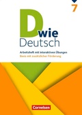 Cover: D wie Deutsch - Zu allen Ausgaben - ab 2018 - 7. Schuljahr - Cornelsen Verlag
