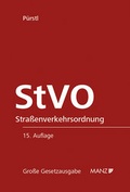 Cover: Stra&szlig;enverkehrsordnung StVO - Manz