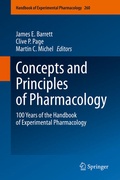 Cover: Concepts and Principles of Pharmacology - Springer