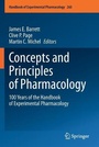 Cover: Concepts and Principles of Pharmacology - Springer