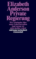 Cover: Private Regierung - Suhrkamp