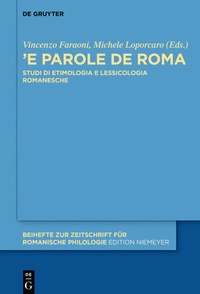 Abbildung von: «'E parole de Roma» - De Gruyter