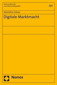 Abbildung von: Digitale Marktmacht - Nomos