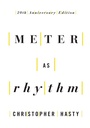 Cover: Meter as Rhythm - Oxford University Press Inc
