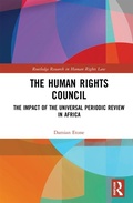 Cover: The Human Rights Council - Routledge