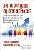 Cover: Leading Continuous Improvement Projects - Productivity Press