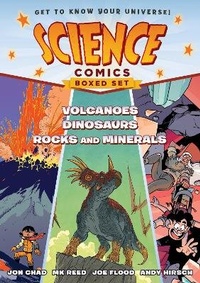 Enlarge image Cover: Science Comics Boxed Set: Volcanoes, Dinosaurs, and Rocks and Minerals - First Second