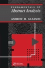 Cover: Fundamentals of Abstract Analysis - CRC Press