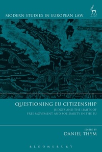 Enlarge image Cover: Questioning EU Citizenship - Hart Publishing