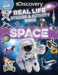 Enlarge image Cover: Discovery Real Life Sticker and Activity Book: Space - Silver Dolphin Books