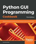 Cover: Python GUI Programming Cookbook - Packt Publishing Limited
