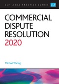 Cover: Commercial Dispute Resolution 2020 - College of Law Publishing
