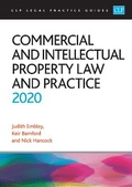 Cover: Commercial and Intellectual Property Law and Practice 2020 - College of Law Publishing