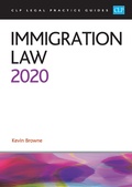 Cover: Immigration Law 2020 - College of Law Publishing