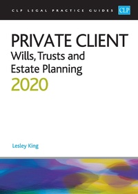 Abbildung von: Private Client: - College of Law Publishing